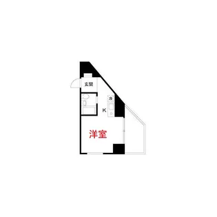 東京都品川区大井1【マンション】の間取り