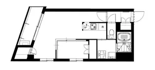 神奈川県横浜市南区中村町4【マンション】の間取り
