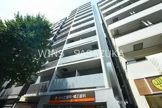 東京都渋谷区幡ヶ谷2【マンション】の外観