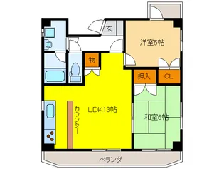 レジデンス30【4階】の間取り