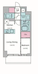 KDXレジデンス上石神井II【2階】の間取り