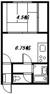 ハイツアゼリア【1階】の間取り