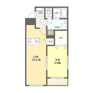 ダイチパレスアイローサ【3階】の間取り