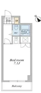 ホーユウコンフォルト神奈川新町【3階】の間取り