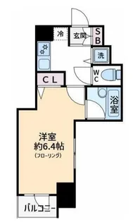 東京都中央区湊3【マンション】の間取り