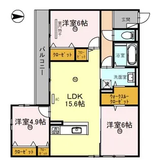 BIVIO【2階】の間取り