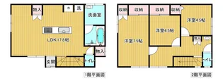 東京都大田区西糀谷4【一戸建】の間取り