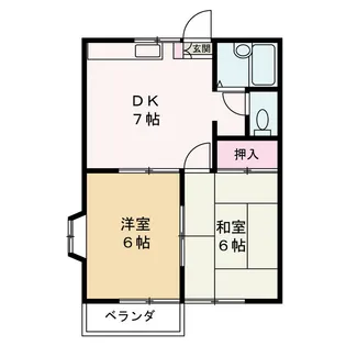アミー八重原 II【2階】の間取り