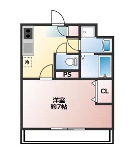 フェリーチェ【3階】の間取り