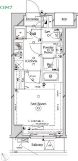 ラフィスタ尾久駅前【5階】の間取り