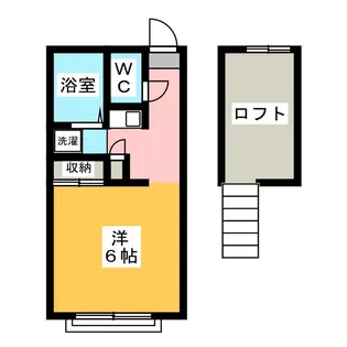ハイツノグチ【2階】の間取り