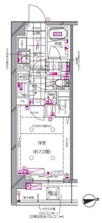 ピアース馬込【2階】の間取り