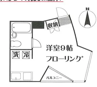 ロイ・ハウス【2階】の間取り