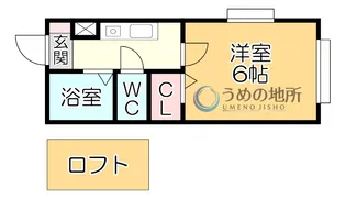 パンシオンビラB棟【1階】の間取り