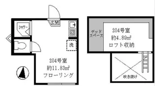 ティ・アーモスノウ【2階】の間取り