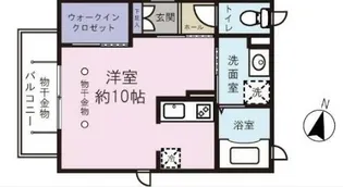 シャーメゾンA【2階】の間取り