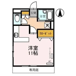 セントラル・クオ【2階】の間取り