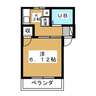 ボ・セジュール草薙【1階】の間取り