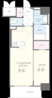 SAKURA天神【5階】の間取り