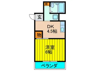 ヨルム日吉町【2階】の間取り