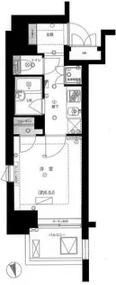 エクセルシオール羽田【3階】の間取り