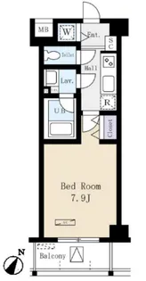 ドゥーエ向島【4階】の間取り