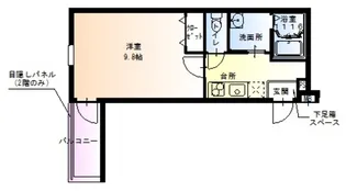 フジパレス湊III番館【2階】の間取り
