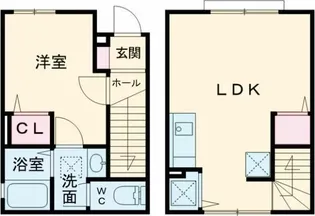 アドアー千川【2階】の間取り