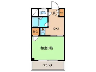 サンピア21【4階】の間取り