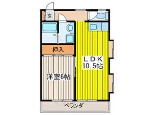 レジデンスさとうの間取り