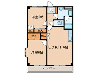 ティンカ-ベル【1階】の間取り