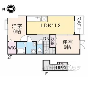 フラゴーラK.R【2階】の間取り