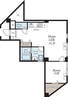レジデンス宮前平【1階】の間取り