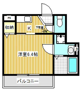 ダンドリオン【1階】の間取り