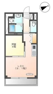 プルメリア【5階】の間取り