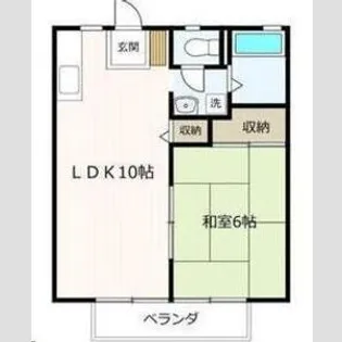 PANAHEIGHTS MORI A棟【1階】の間取り