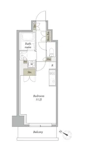 プライムメゾン用賀砧公園【1階】の間取り