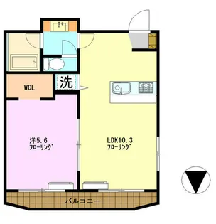 ワイムメゾンI【2階】の間取り