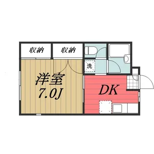 スクエア・アイ A【1階】の間取り