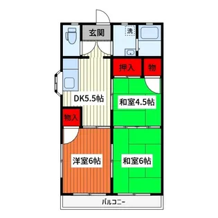 グッドパーク【2階】の間取り