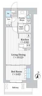 アビティグランデ砧 B棟【3階】の間取り