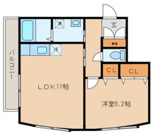橋本ビル【2階】の間取り