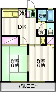 シティハイム トリオ1【2階】の間取り