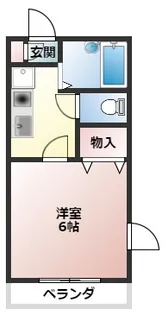エクレール【2階】の間取り