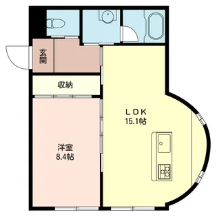 リトルロックIII【2階】の間取り