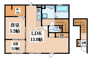 ルミエールメゾン【2階】の間取り