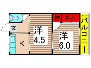 柳川ビル【2階】の間取り