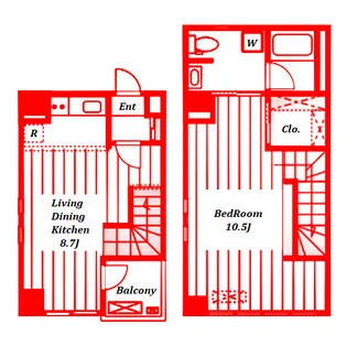 プレシエ伊勢佐木町の間取り