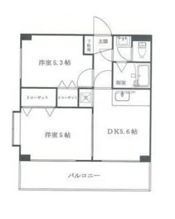 アネシス洋光台【2階】の間取り