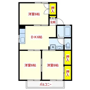 Serena【1階】の間取り